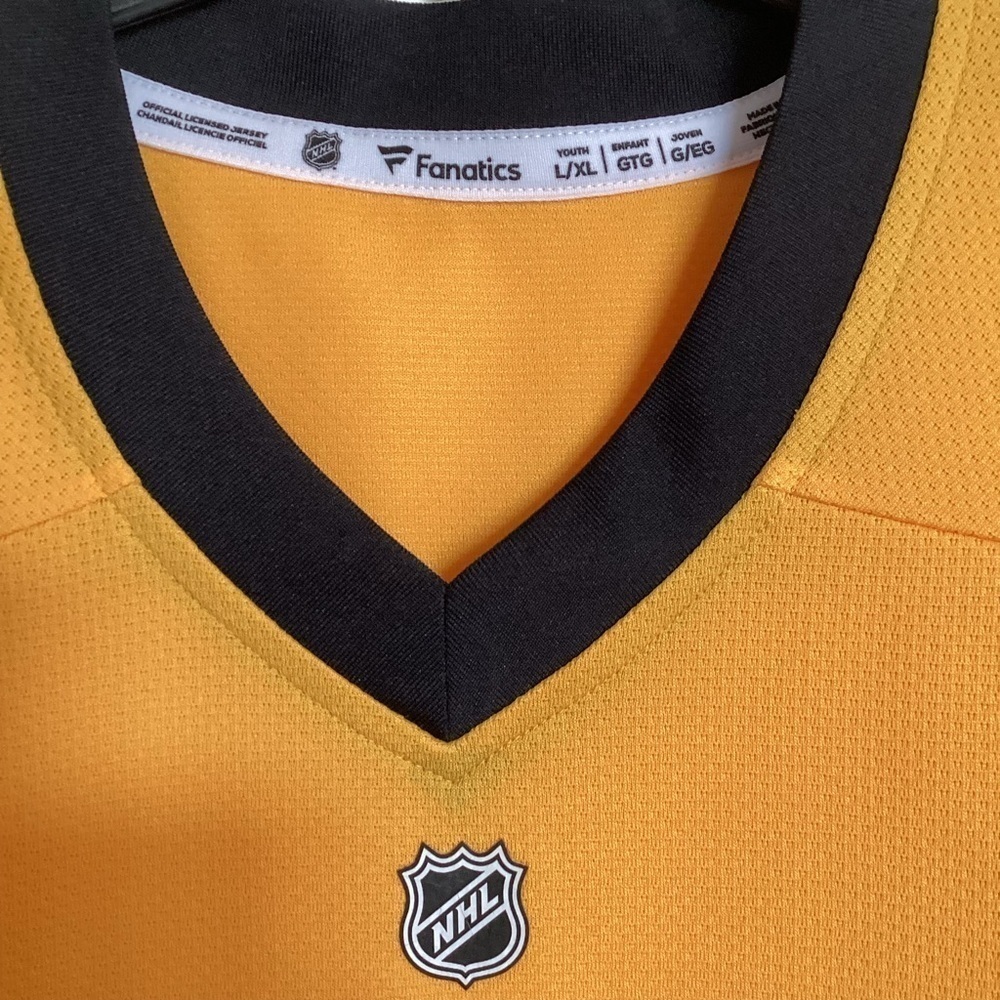 Pittsburgh Penguins Alt Replica Jersey Fanatics Youth Hockey Jersey L/XL - Picture 3 of 9